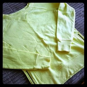 BRIGHT YELLOW sweatshirt